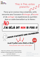 Pas à pas, entre parents.