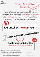 Pas à pas, entre parents.